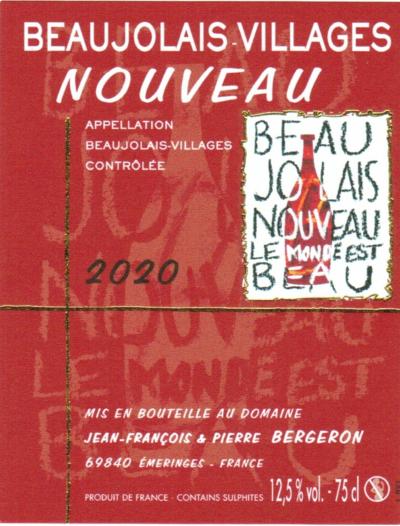 Pack 2 bouteilles PREMIERE CAVE  DE BEAUJOLAIS 2 semaines...