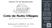 AOC COTE DE NUITS VILLAGES RGE 13,70 DNE CORNU & FILS